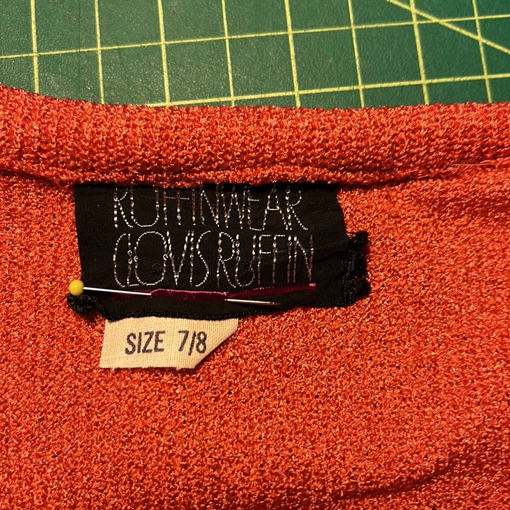 Clovis Ruffin vintage 70s sweater maxi  dress/jacket. - Picture 5 of 5